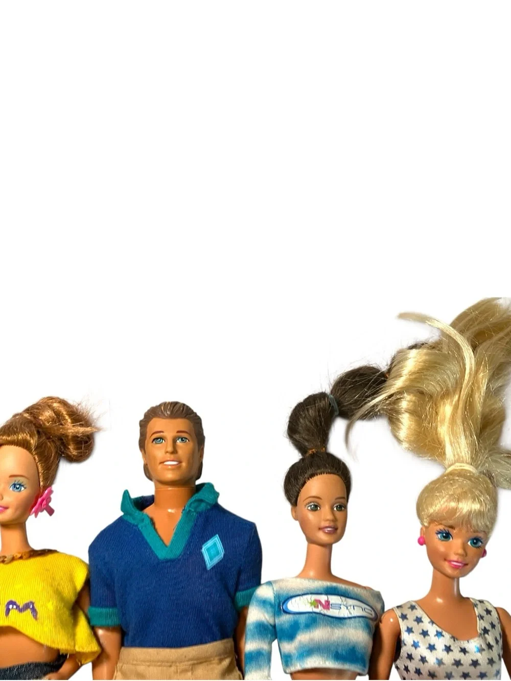 Vintage Barbie Ken Doll Lot 90s Y2K Mattel Nsync Outfits As Is